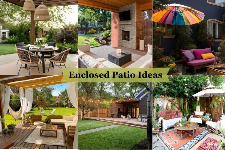 30 Enclosed Patio Ideas to Enhance Your Outdoor Space