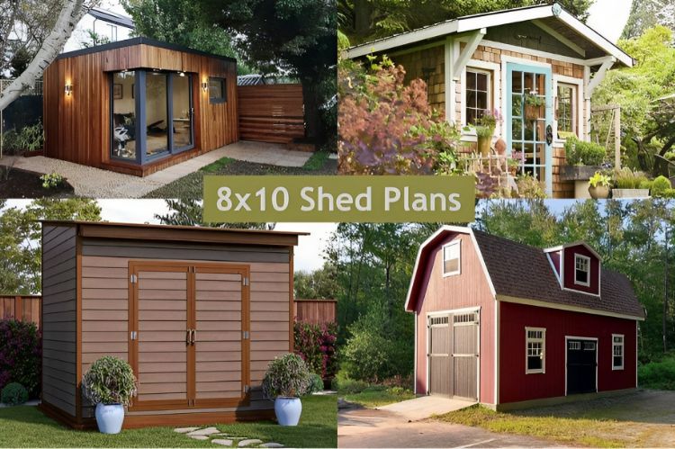 20 Stunning 8x10 Shed Plans to Transform Your Outdoor Space