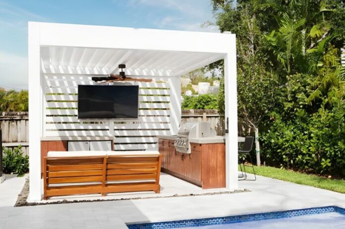 Outdoor Bar Plans with Roof: Transform Backyard into a Social Hub
