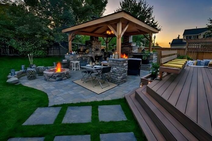 Gazebo with Fire Pit Ideas: 35 Designs for Outdoor Haven