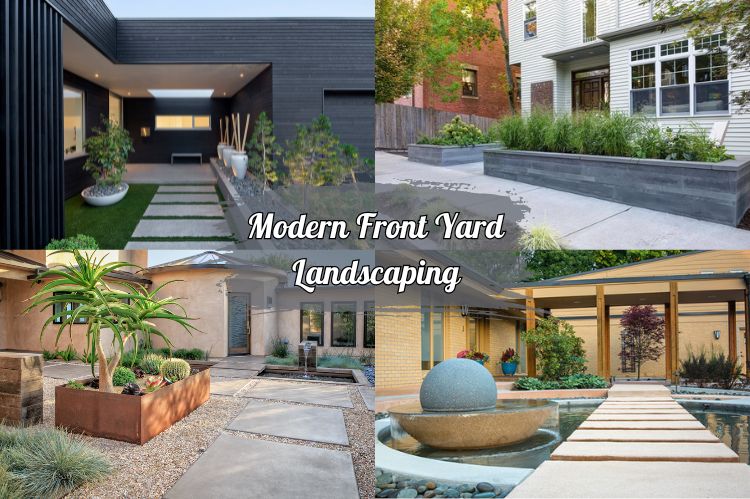 Modern Front Yard Landscaping 25 Ideas to Elevate Curb Appeal