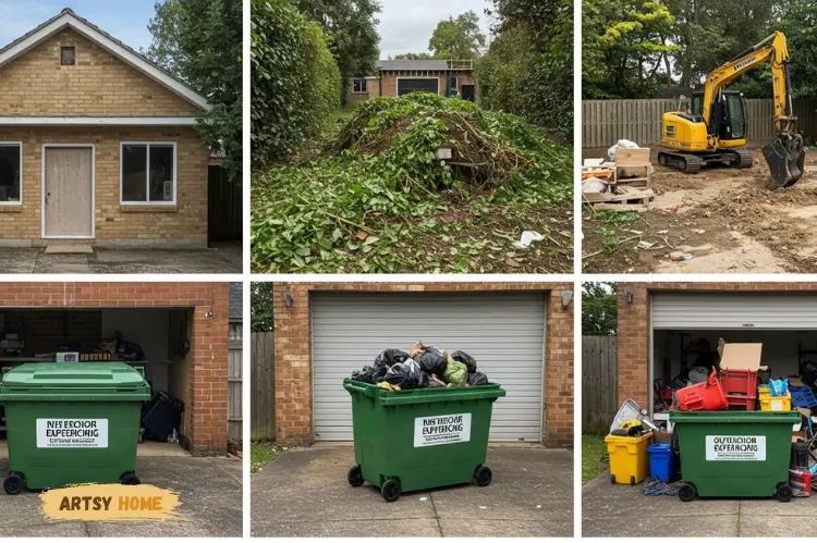 A collage-style image showing five situations.