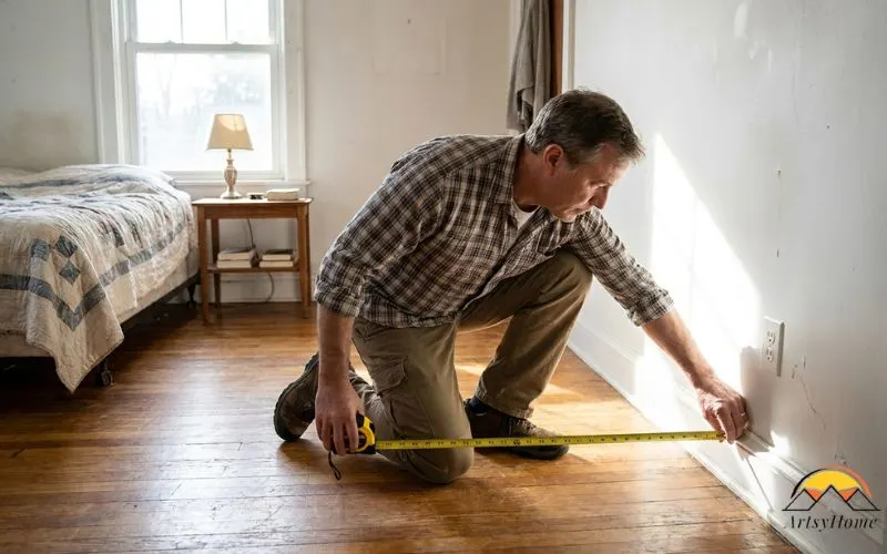 realistic editorial photograph for an article about finding square footage.
